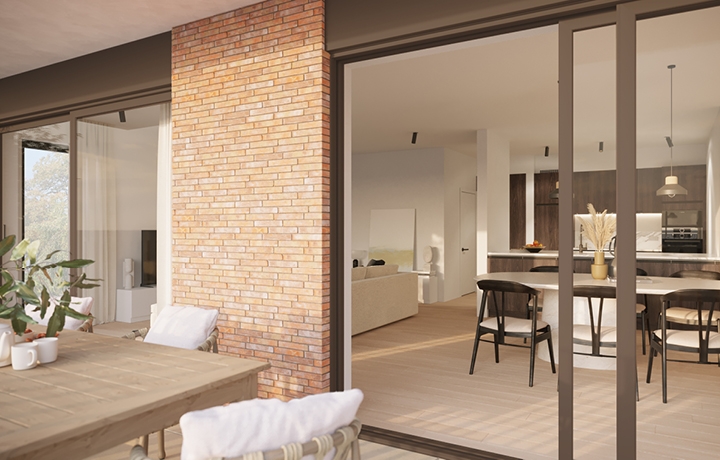 Nieuwbouwappartement te koop met 3 slaapkamers in Diest